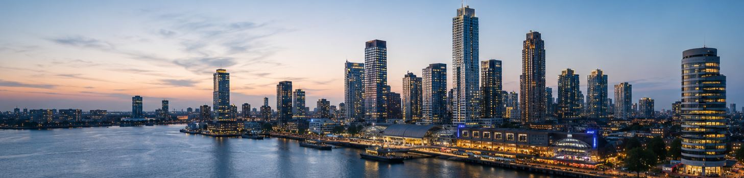 Rotterdam skyline